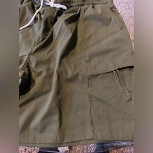 New Men’s Olive Green Cargo Shorts 6XL